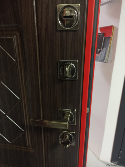 Оптима штамп ПК-10 мм, рис. "Триптих" Красный