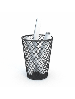 ведра Ведро с рулонами ватмана