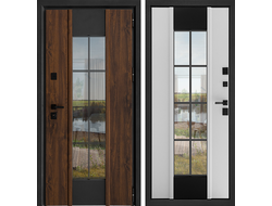 Дверь входная ДК-М 265 Коттедж со стеклопакетом