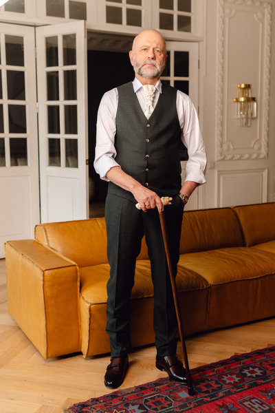 Трость "Символ России" с рукоятью из кости