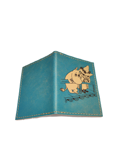 Картхолдер-книжка с двумя отделениями "Муми"