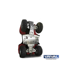 Защита ATV Rival 444.2101.1 для HONDA Rancher TRX420FA 2009-2013 (Алюминий) (940*480*120)