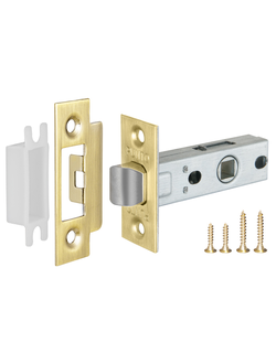 Защелка врезная L45-8 CP Золото