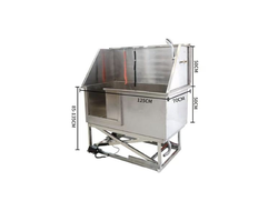 Профессиональная ванна для груминга с электроподъёмником-- Cadă profesională pentru grooming cu ridicare electrică