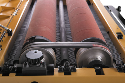 Powermatic DDS-237 Двухбарабанный шлифовально-калибровальный станок