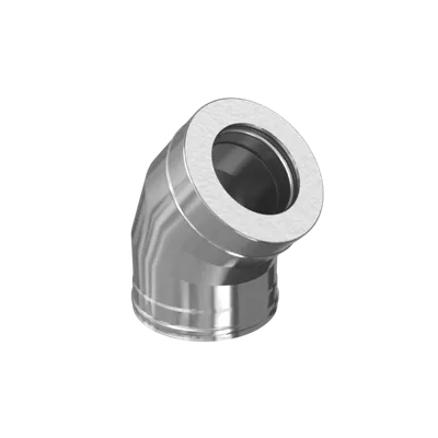 Сэндвич-колено 135 (304/0,8мм + 430/0,5мм) D 150х210 Ferrum Ceramics