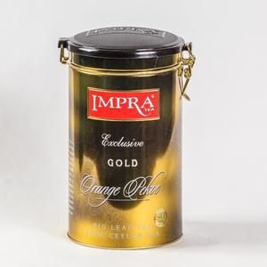 Чай черный Импра Золотой Крупный лист Ж/Б 250г