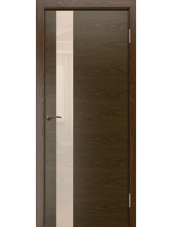 Межкомнатная Дверь КАМЕЛИЯ К5 тон 45 шпон горизонт