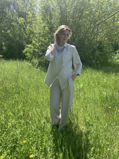 Рубашка 704-0424 / Брюки 703-0424 ЖАТКА