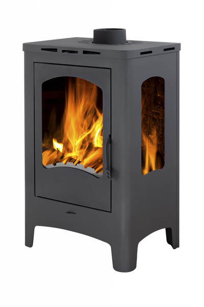 Печь-камин БАВАРИЯ ПАНОРАМА ПРИСТЕННАЯ