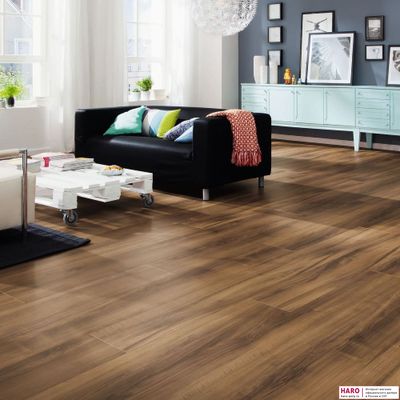 Ламинат Haro Tritty 100 Gran Via Итальянский Орех 526714 32 класс толщина 8 мм с фаской 2.68 м2