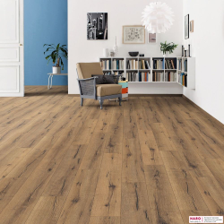 Декор ламината aro Tritty 100 Дуб Италика натур 530335 в интерьере комнаты