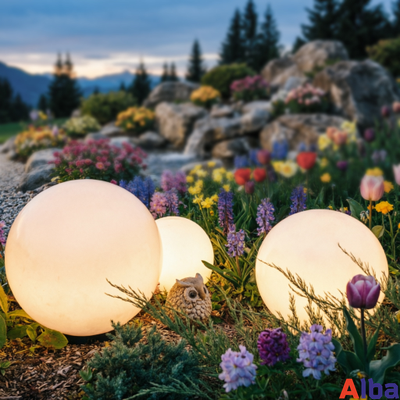 Шар 400мм Опал Светильник садово-парковый