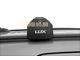 Багажная система БС6 LUX SCOUT черная на интегрированные рейлинги для Peugeot 4008 2012-2015