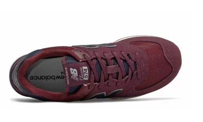 New Balance 574 Classic Dark Red Blue