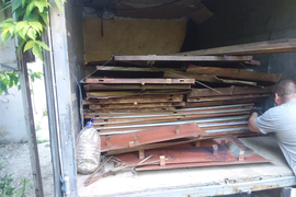 Перевозка многосекционного гаража по городу  (от 20 секций)