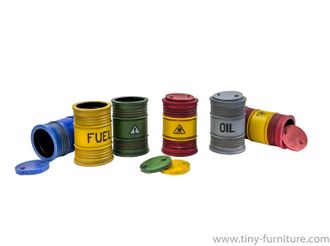 Metal barrels (PAINTED)