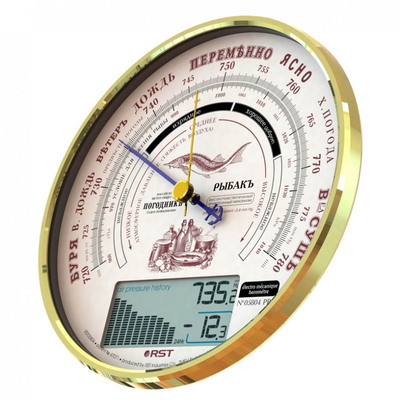 Барометр RST 05804 "Рыбак"