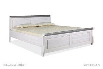 Кровать двуспальная Мальта-М 180 (без ящиков), Belfan