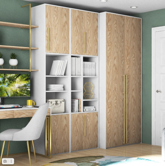 Стеллаж Тури Белый