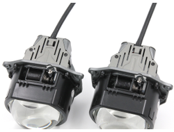 Билед модули Aozoom X5 2025 (прямоугольные) 3.0 дюйма, 2 чипа, 5500K, 12V, 58W/66W крепление 3R (комплект, 2шт)