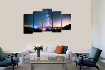 Модульная картина "Млечный путь"