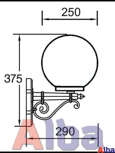 Globo 88201 S Парковый светильник