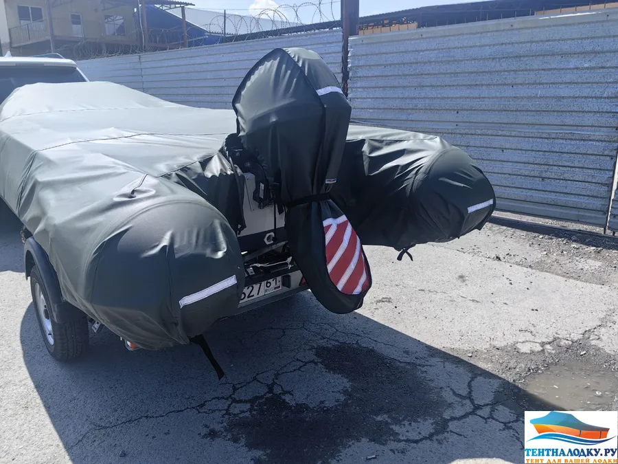 Тент на лодку пвх Хонда 395 