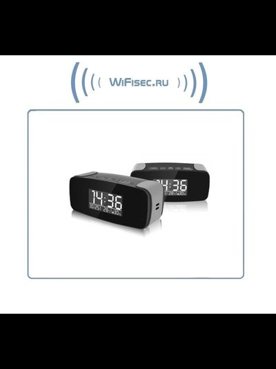 WiFi видеоняня/охранная видеокамера с информатором времени, температуры и влажности в помещении, с DVR, Full HD (TinyCam)