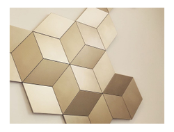 Декоративная стеновая 3D панель из полиуретана Orac Decor - Modern- (Орак Декор - Модерн) W105 ROMBUS