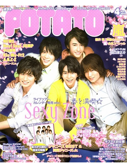 Potato Magazine, Японские журналы, J-Rock J-POP Magazine, Japan Magazine, Intpressshop