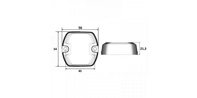 RFID метка NFC CONFIDEX VIKING Tough, 56х54х21,3 мм, 3002061