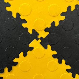 Продажа модульной плитки ПВХ для пола Coin Yellow в Иркутске