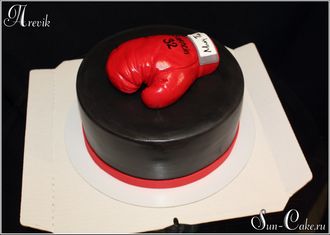 Торт "боксёрская перчатка" (3,5 кг.)