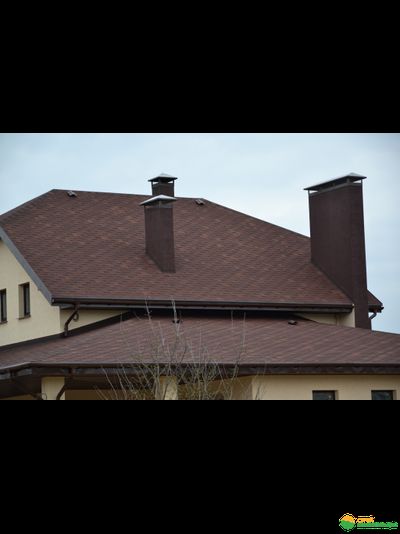 Гибкая черепица Ruflex Runa (Руфлекс Руна) цвет: Терракота