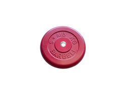 Диск обрезиненный красный 26 мм MB BARBELL 5 кг в Воронеже