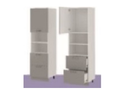 Кухонный пенал П-62 Аляска