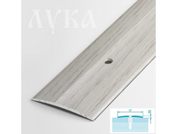 Порог-стык СРЕДНИЙ ПС 03 1350мм 105 дуб арктик (37*3,3мм)  [49479]
