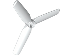 Propeller 3 Blade 9 Diameter with Center Recessed, White (15790 / 6327627)