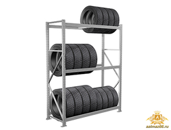 Металлический стеллаж для гаража 200х90х60-3