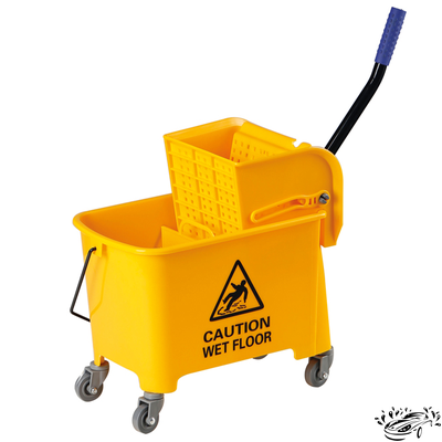 Ведро с отжимом на колесах H0110, 20 л