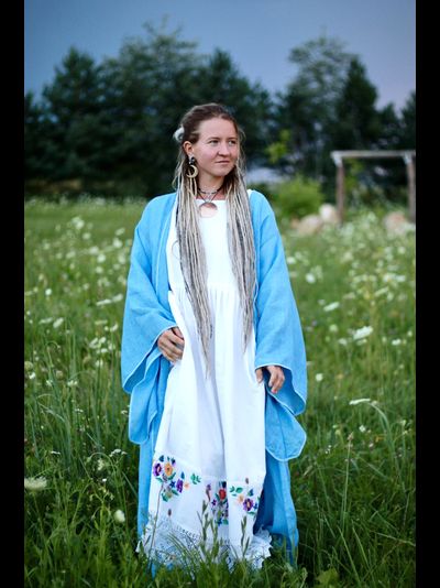 Накидка-кимоно «Жар-птица»