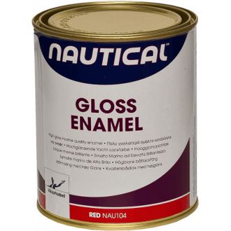 Эмаль глянцевая красная 0,75 л Nautical NAU104/750 ML