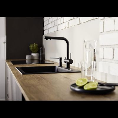 Смеситель Blanco FONTAS II матовый черный