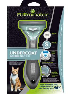 Фурминатор FURminator S для маленьких кошек c короткой шерстью