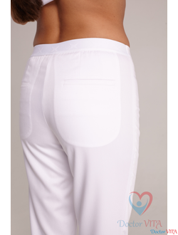 Брюки DR.SUPER "Stars" белые