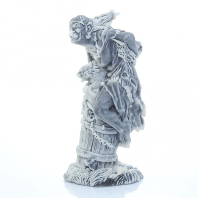 БАБА ЯГА В СТУПЕ, ЛИТЬЕВОЙ МРАМОР. ОПТ