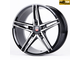 Комплект дисков R18 8,5J ET+35 5*114,3 Vossen TC02-SK164 Черный с полированными лучами (80765)