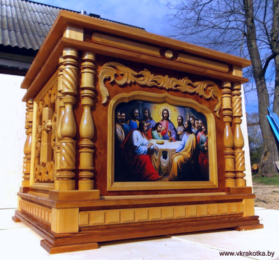 Деревянные облачения для престола