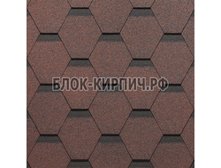 Гибкая черепица Docke pie standart сота красный